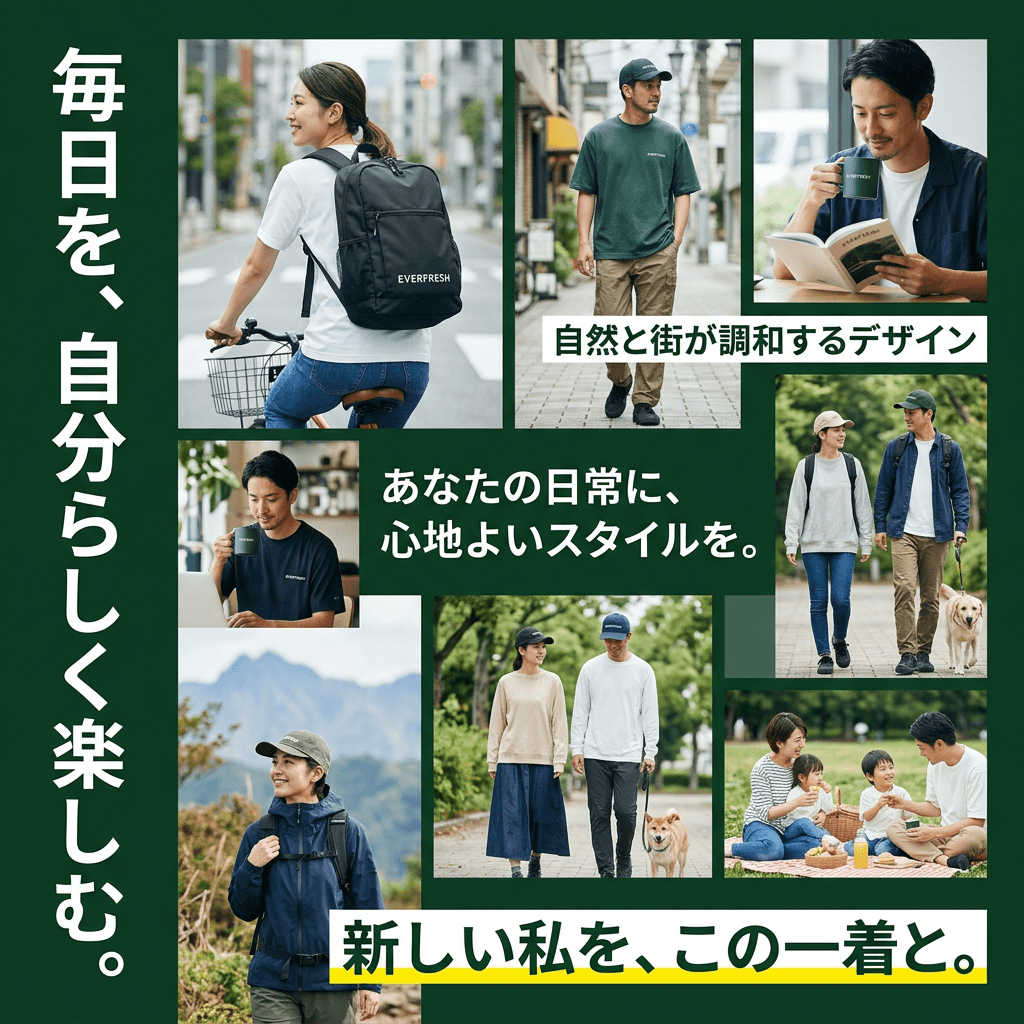 アパレルECのバナー例